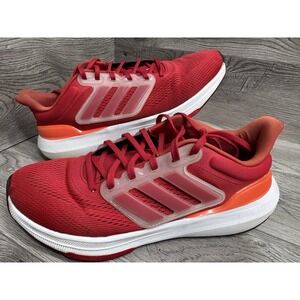 Adidas Ultrabounce White Scarlet Red Mens Running Shoes HP5775